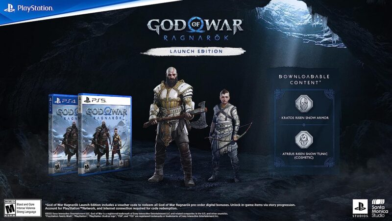 GOD OF WAR RAGNAROK Standard Edition (PS4) - UAE version