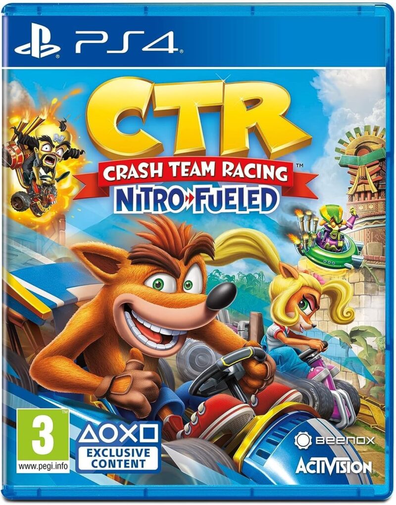 Crash Team Racing Nitro Fueled For Playstation 4,