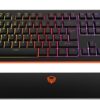 ECVV Gaming Keyboard with LED backlight RGB Magnetic Wrist Rest Keyboard for Gaming K9520