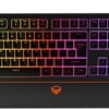 ECVV Gaming Keyboard with LED backlight RGB Magnetic Wrist Rest Keyboard for Gaming K9520