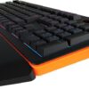 ECVV Gaming Keyboard with LED backlight RGB Magnetic Wrist Rest Keyboard for Gaming K9520