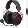 HyperX Cloud Alpha Gaming Headset - Dual Chamber Drivers - Award Winning Comfort - Durable Aluminum Frame - Detachable Microphone - Works with PC, PS4, PS4 PRO, Xbox One, Xbox One S (HX-HSCA-RD/AM)