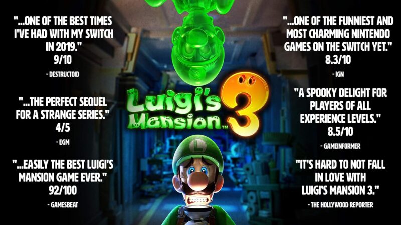 Luigi's Mansion 3 Standard Edition - Nintendo Switch