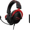 HyperX Cloud II Gaming Headset for PC & PS4 & Xbox One, Nintendo Switch - Red (KHX-HSCP-RD) 17 x 12 x 7 cm, Wired