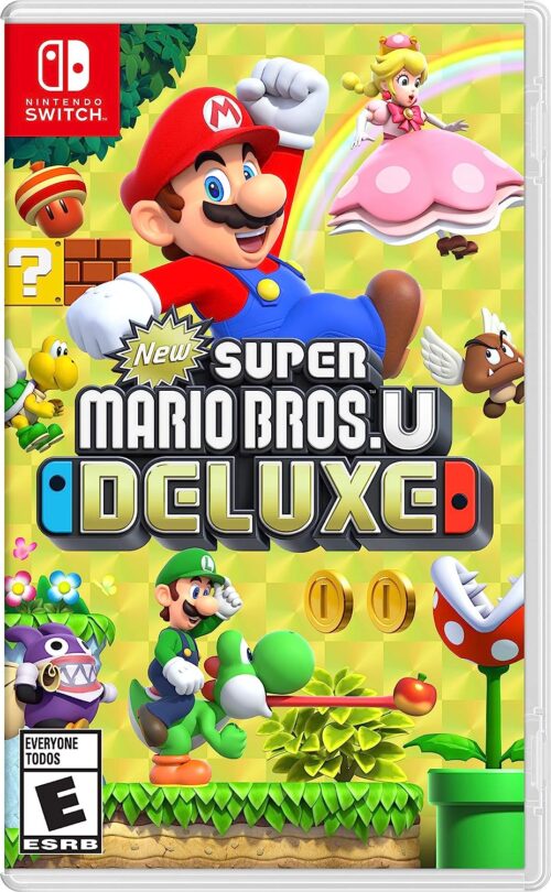 New Super Mario Bros U Deluxe Nintendo Switch Video Game (Nintendo Switch)