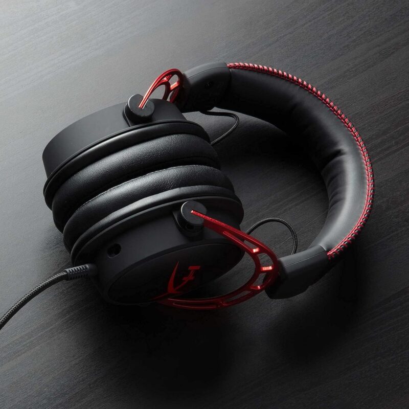 HyperX Cloud Alpha Gaming Headset - Dual Chamber Drivers - Award Winning Comfort - Durable Aluminum Frame - Detachable Microphone - Works with PC, PS4, PS4 PRO, Xbox One, Xbox One S (HX-HSCA-RD/AM)